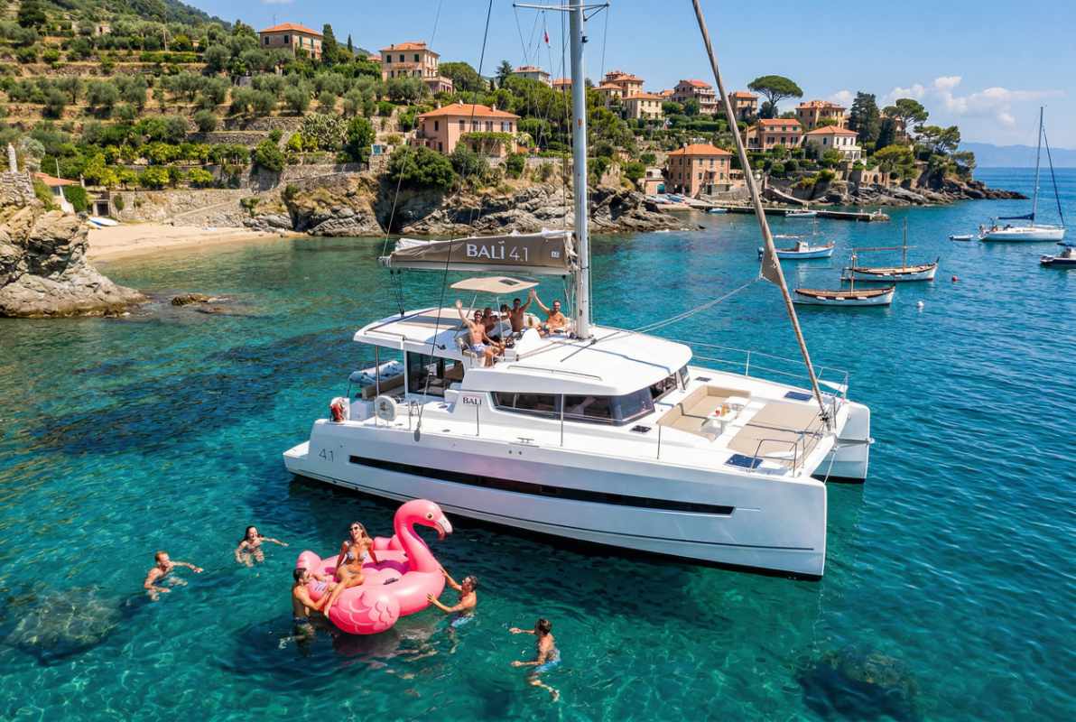 На борту яхты