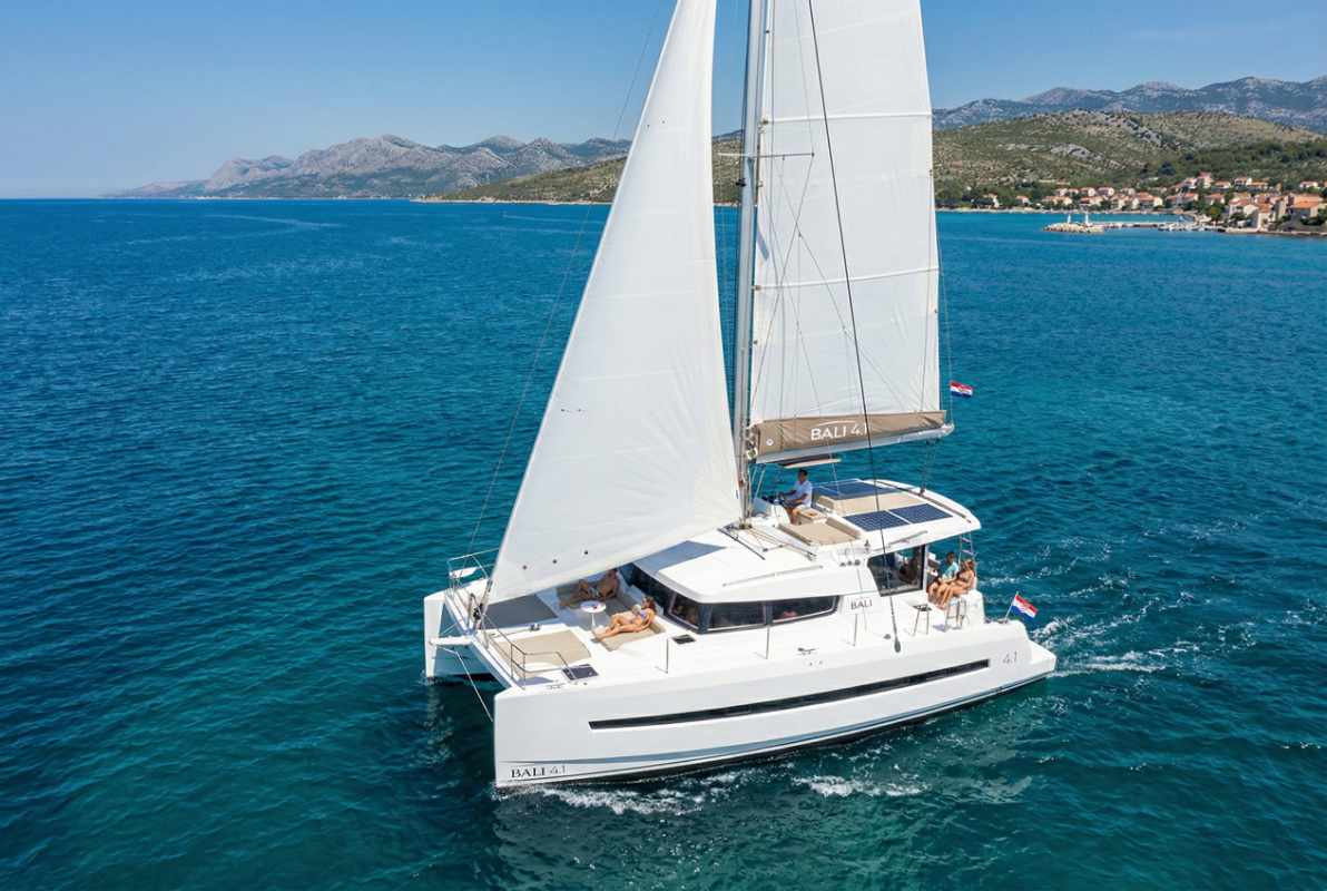 Закат на море